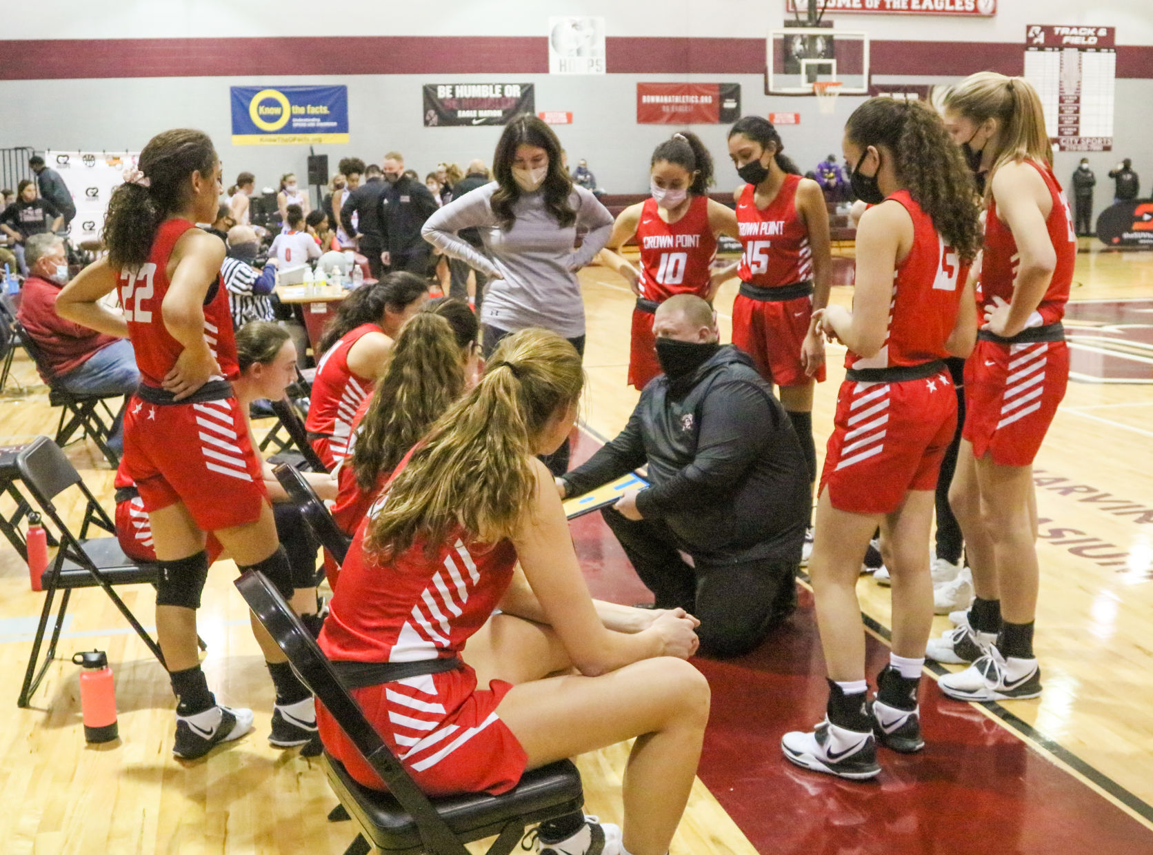 Shootout - Crown Point - Silver Creek girls basketball